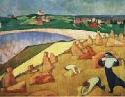 Emile Bernard Harvest on the Edge of the Sea USA oil painting reproduction